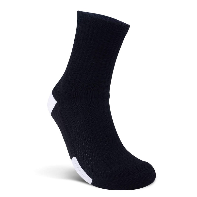 JHM Kids Athletic Sport Crew Socks for Baseball Soccer Basketball Running For Ages 4 to 16 - Image 4